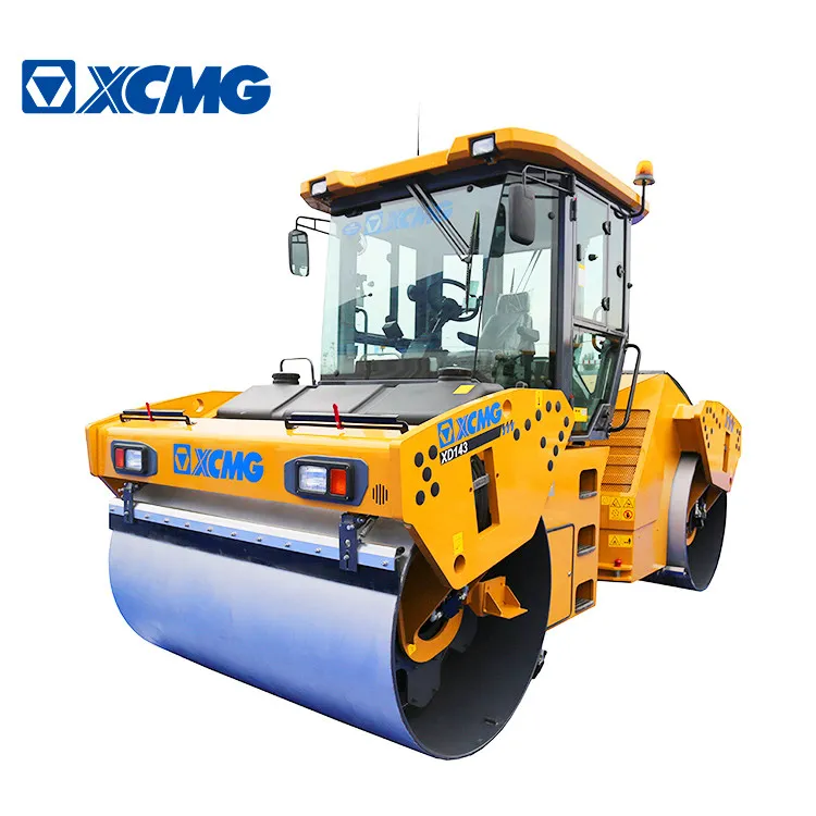 XCMG Official 14 ton double drum vibratory road roller XD143 double drum asphalt rollers for sale